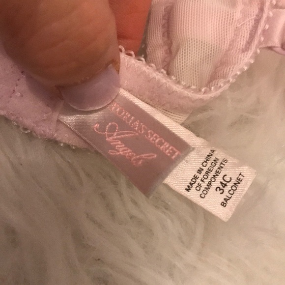Victoria’s Secret pink polka dot bra size 34C - Picture 5 of 8